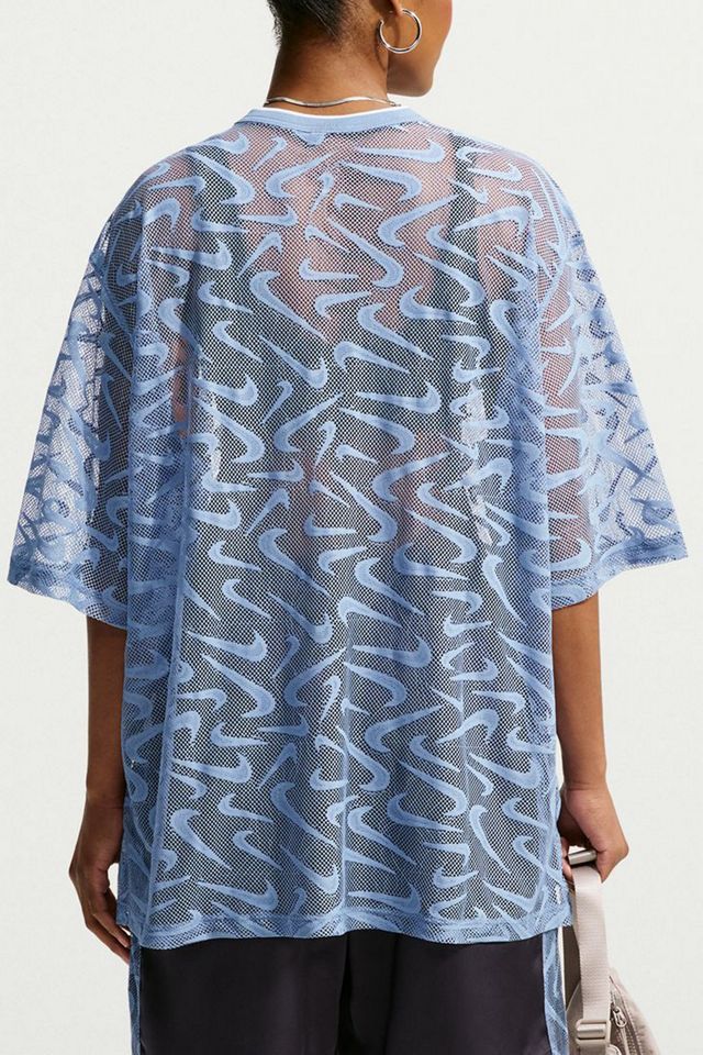 Nike Sportswear Chill Lace Oversized Jersey Top #1