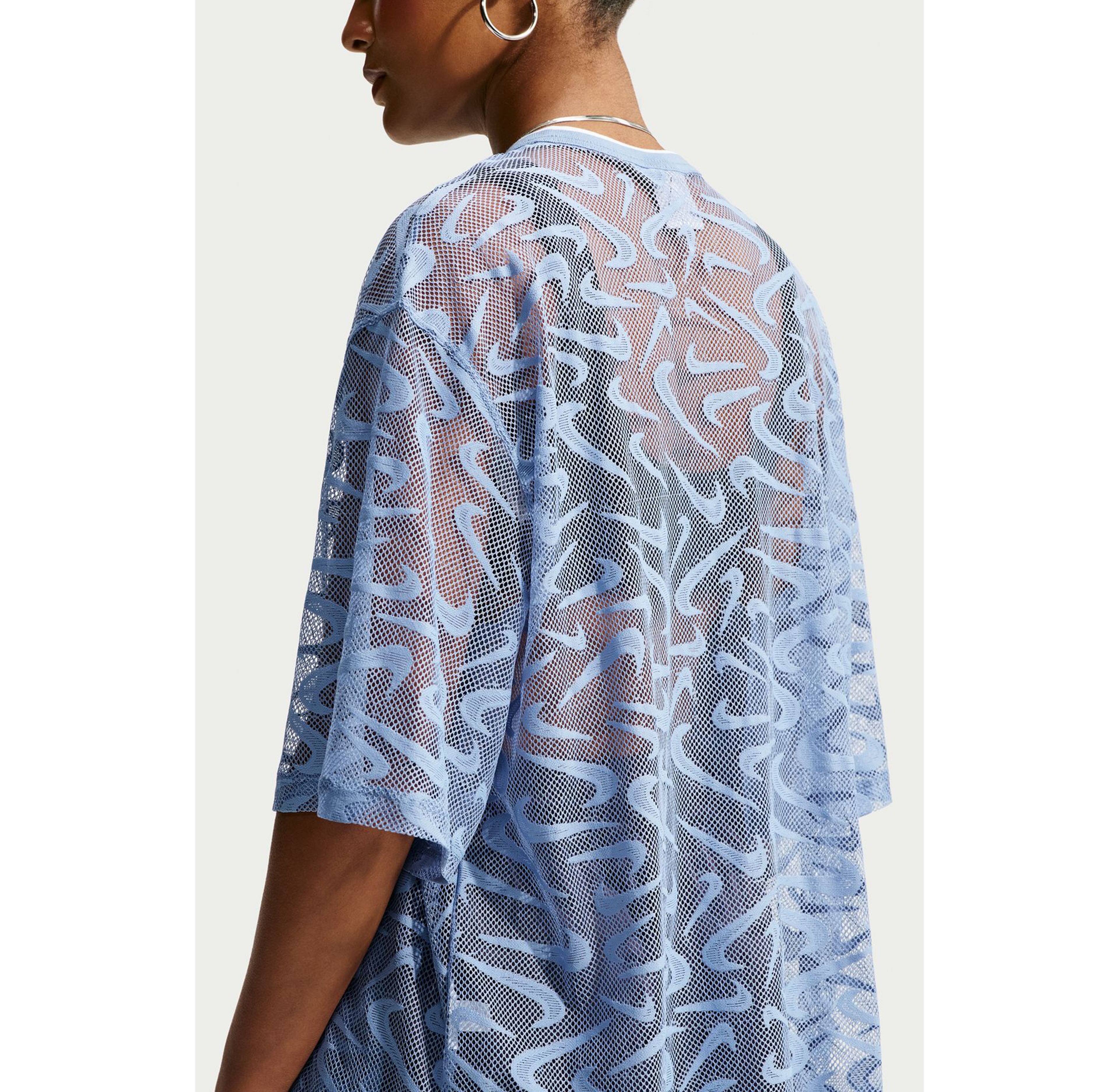 Nike Sportswear Chill Lace Oversized Jersey Top