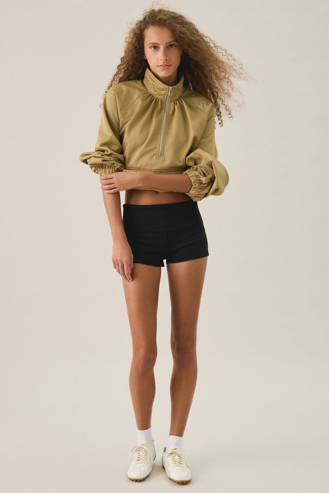 Nike Sportswear Satin Quarter Zip Pullover Anorak #1