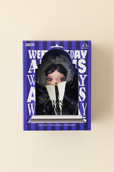 POP MART SKULLPANDA X Wednesday Nevermore Academy Uniform Pendant Plushie Keychain