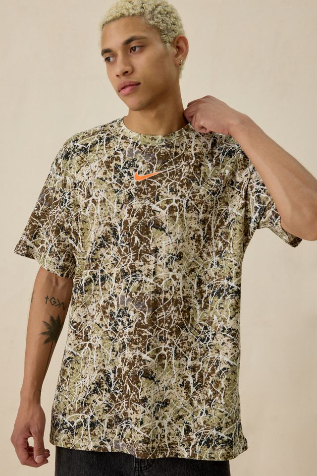 Nike Logo Graphic Allover Camo Tee #1