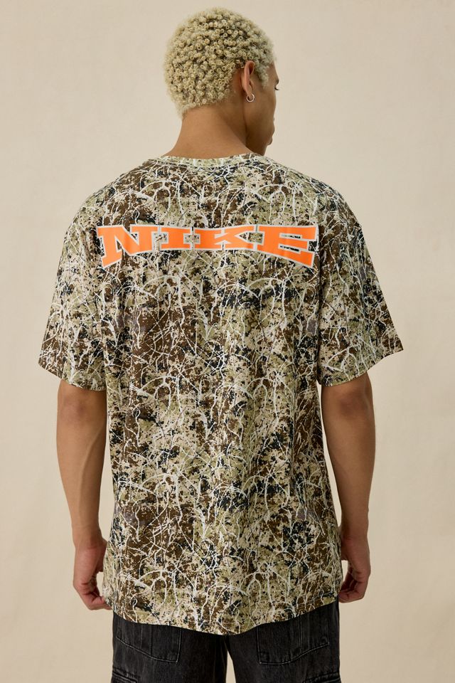 Nike Logo Graphic Allover Camo Tee #3
