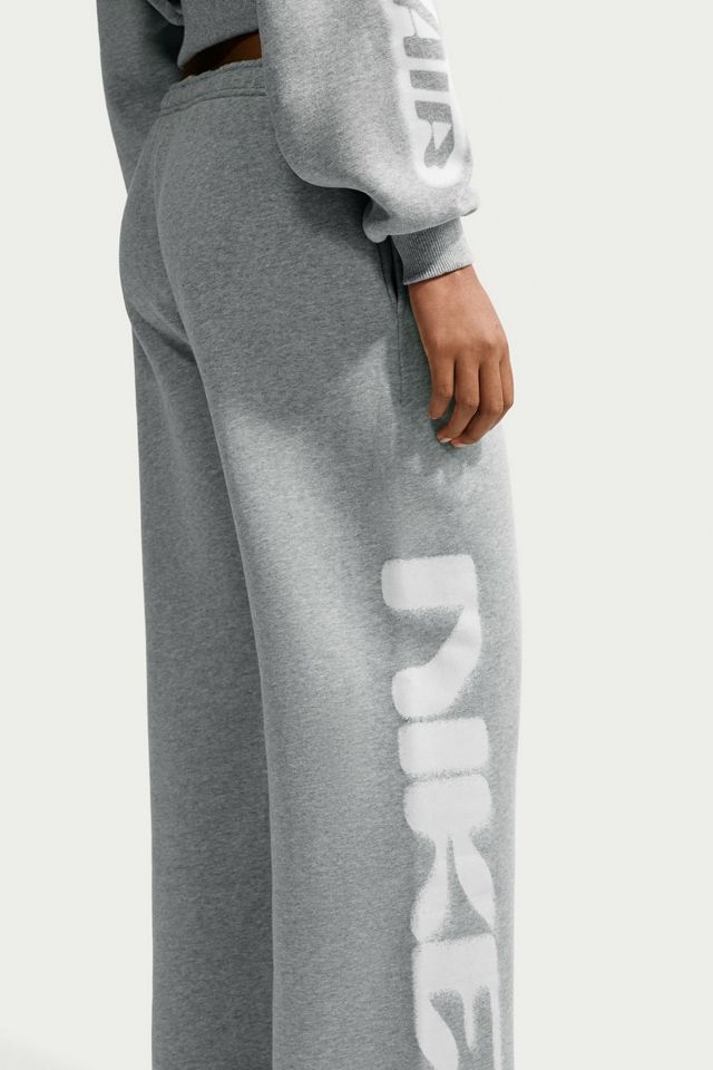 Nike Sportswear Studio Fleece Graphic Straight-Leg Sweatpants #1