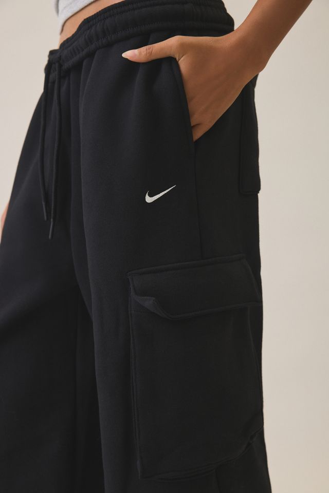 Nike Sportswear Studio Fleece Oversized High-Rise Cargo Pants #1