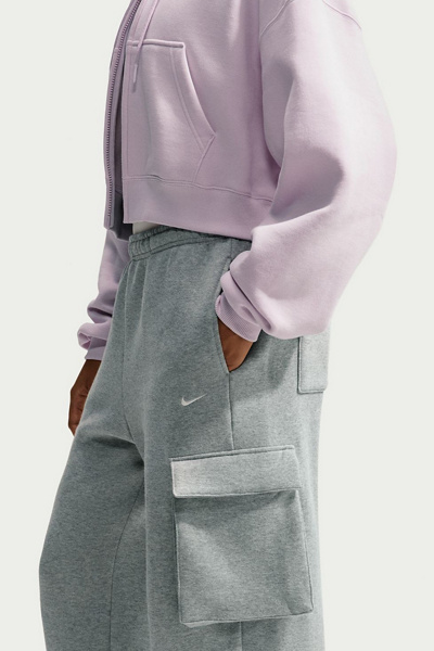 Nike Sportswear Studio Fleece Oversized High-Rise Cargo Pants