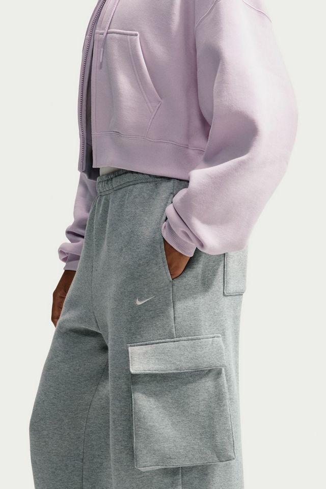 Nike Sportswear Studio Fleece Oversized High-Rise Cargo Pants #1
