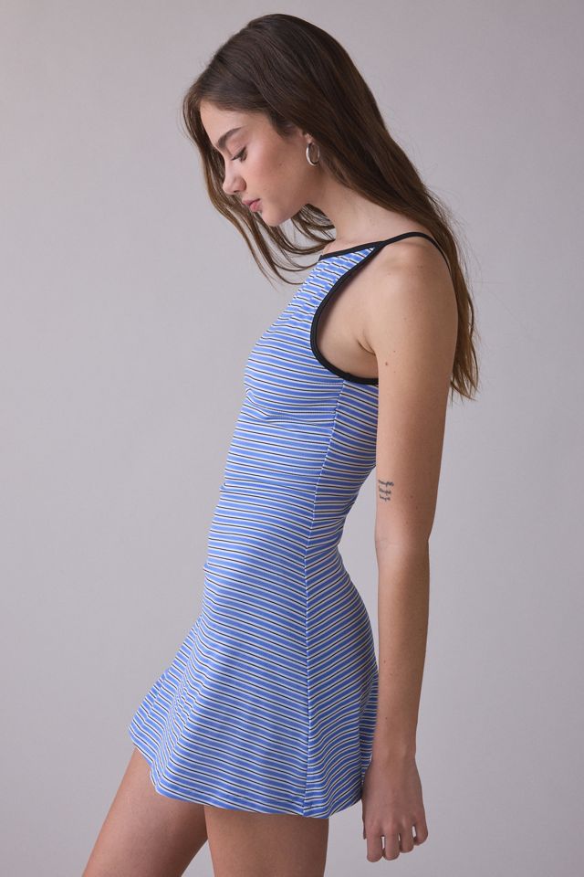 BDG Boardwalk Striped Scoop-Back Tank Mini Dress #3
