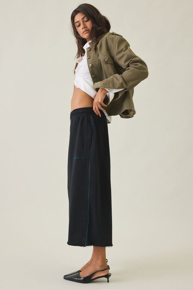 iets frans… Harri Piped Wide Leg Cropped Jogger Pants #3