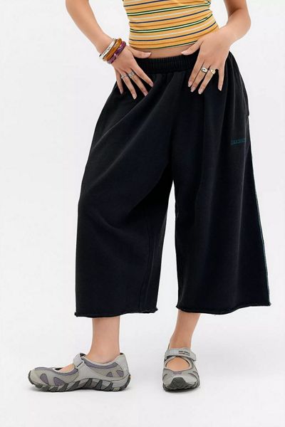 iets frans… Harri Piped Wide Leg Cropped Jogger Pants