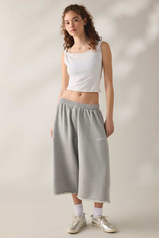 iets frans… Harri Piped Wide Leg Cropped Jogger Pants #1