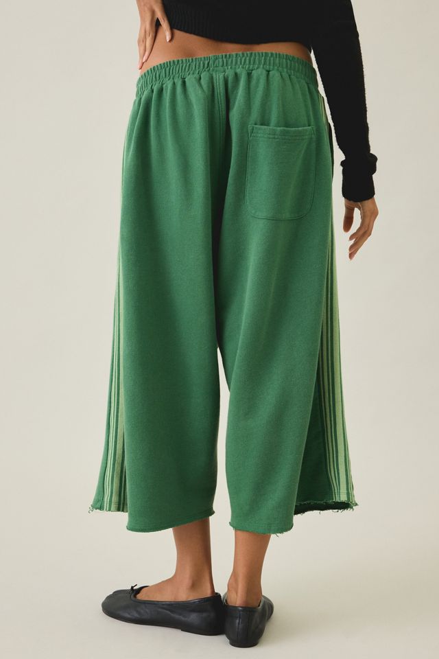 iets frans… Harri Piped Wide Leg Cropped Jogger Pants #2