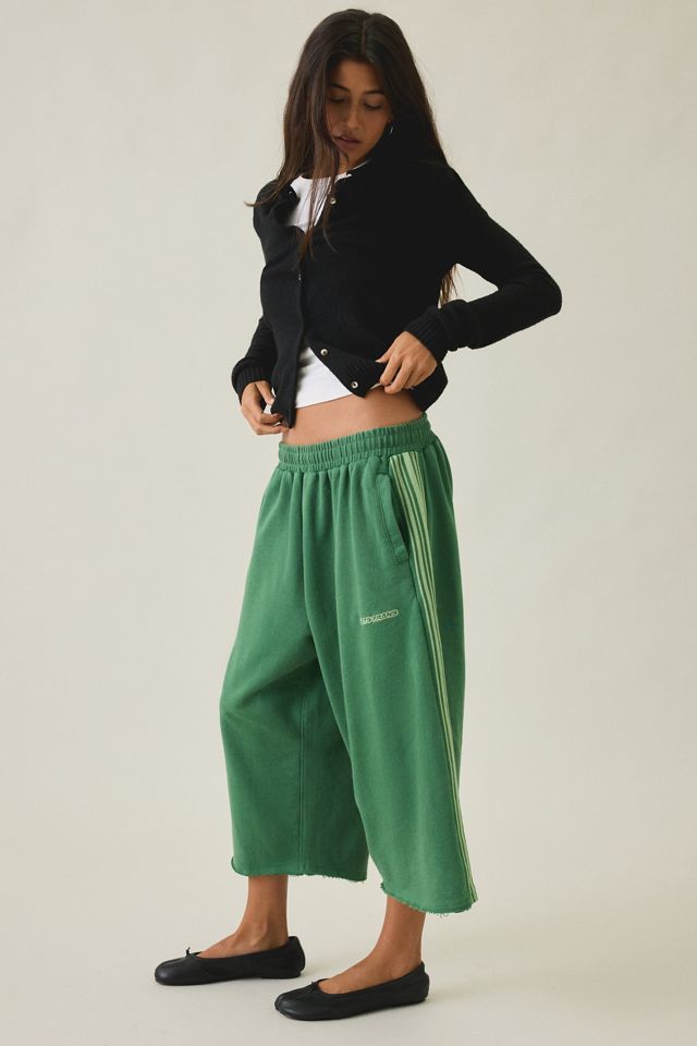 iets frans… Harri Piped Wide Leg Cropped Jogger Pants #4