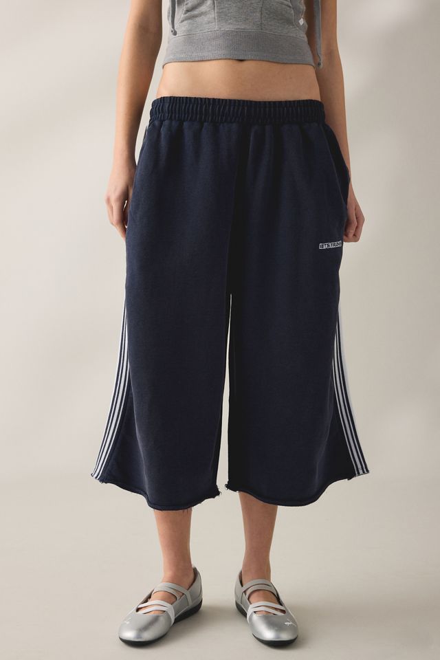 iets frans… Harri Piped Wide Leg Cropped Jogger Pants #1