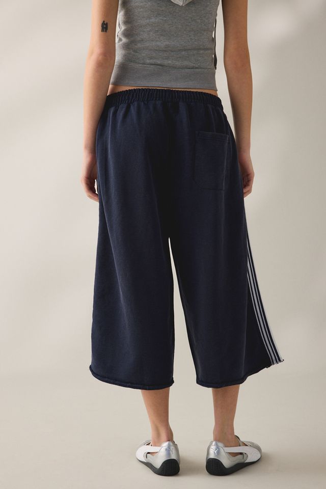 iets frans… Harri Piped Wide Leg Cropped Jogger Pants #3