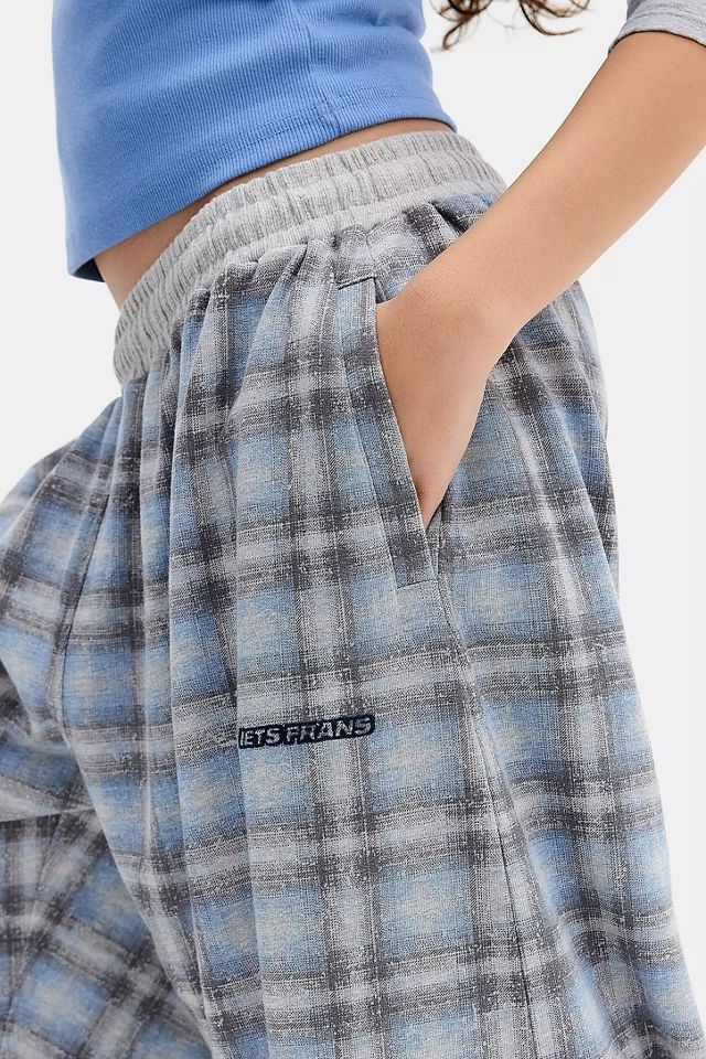 iets frans… Harri Piped Wide Leg Cropped Jogger Pants #1