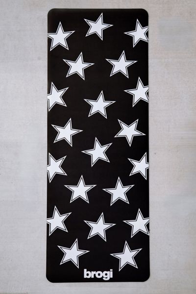Brogi Yoga Star Print Rubber Yoga Mat