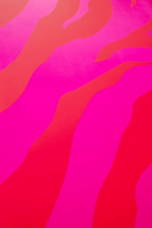Brogi Yoga Hot Pink Zebra Rubber Yoga Mat #2