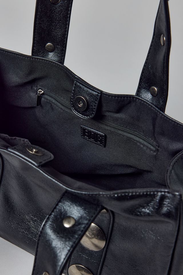 BDG Mara Studded Faux Leather Tote Bag #4