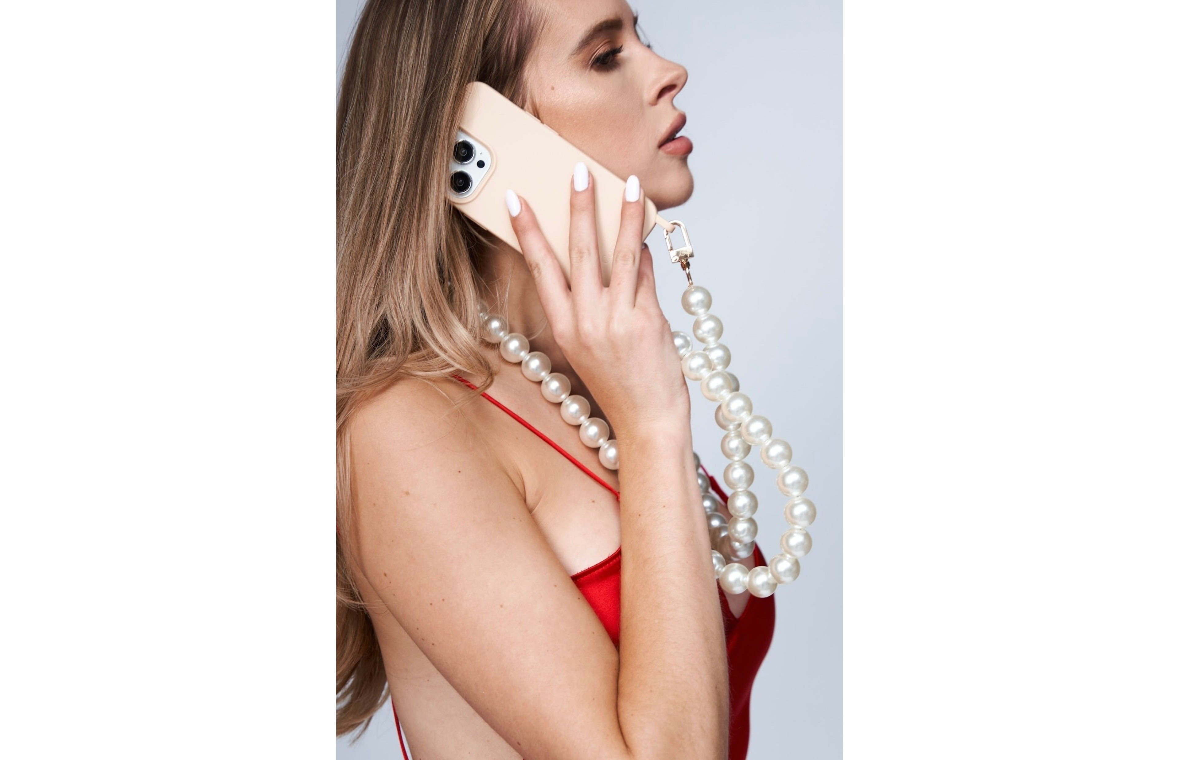 Cordée Cases Maxi Pearl Crossbody Phone Chain
