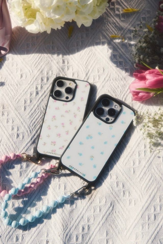 Cordée Cases Peony Picnic iPhone Case + Wristlet Set #1