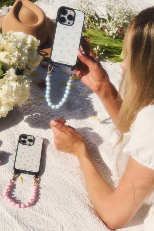 Cordée Cases Peony Picnic iPhone Case + Wristlet Set #2