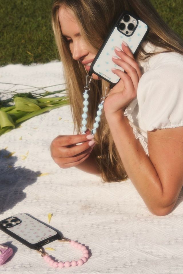 Cordée Cases Peony Picnic iPhone Case + Wristlet Set #3