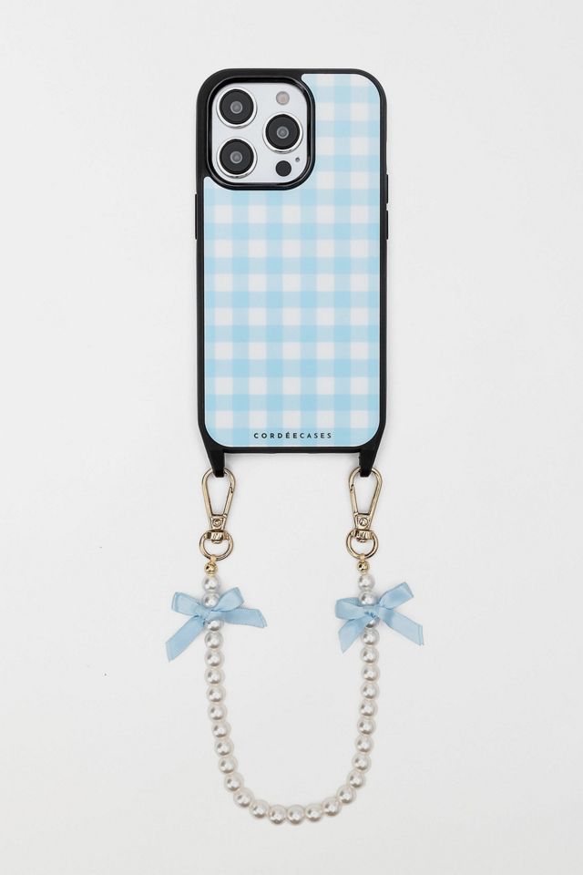 Cordée Cases Gingham Darling iPhone Case + Wristlet Set #1