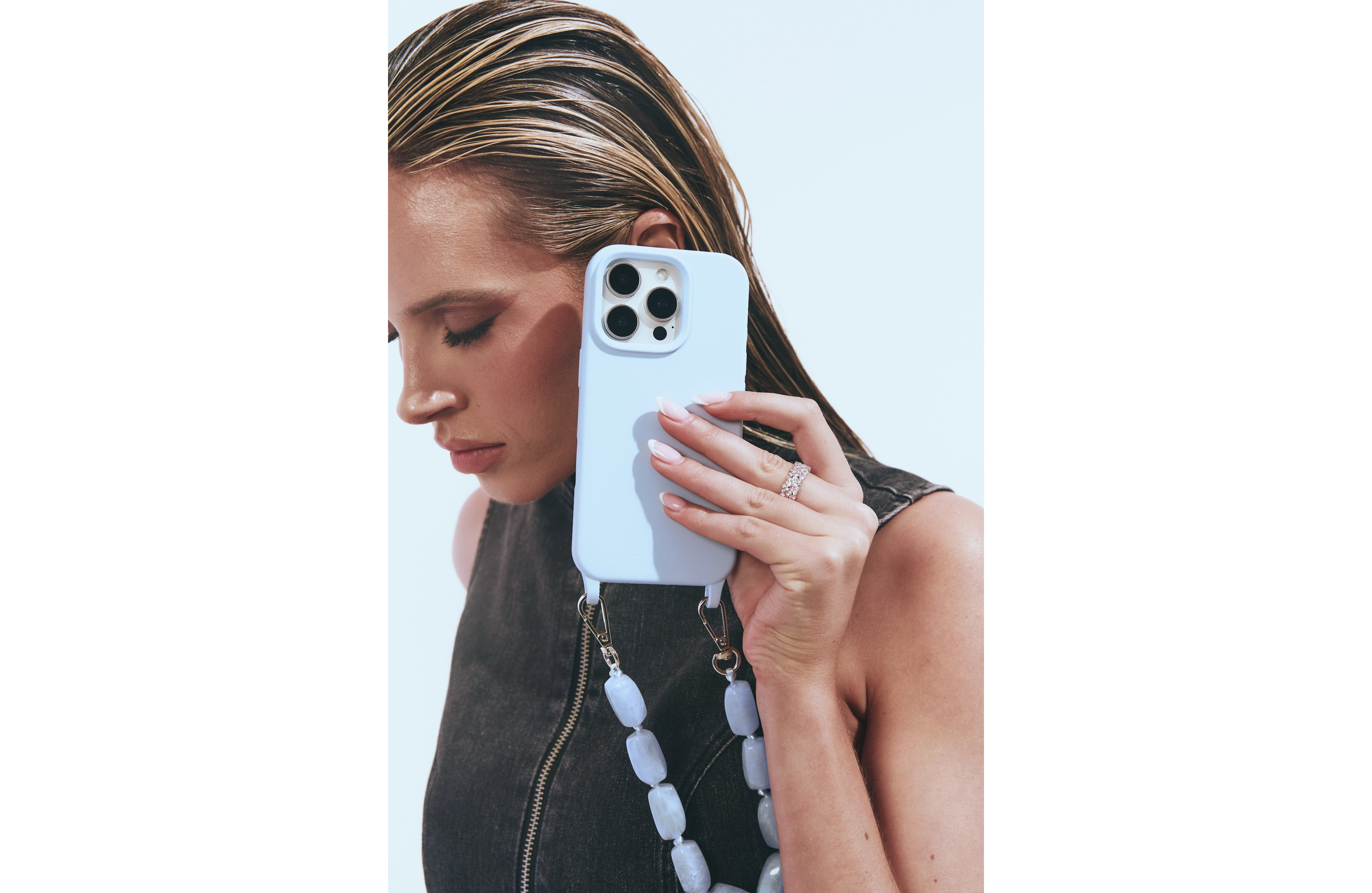 Cordée Cases iPhone Case + Beaded Wristlet Set