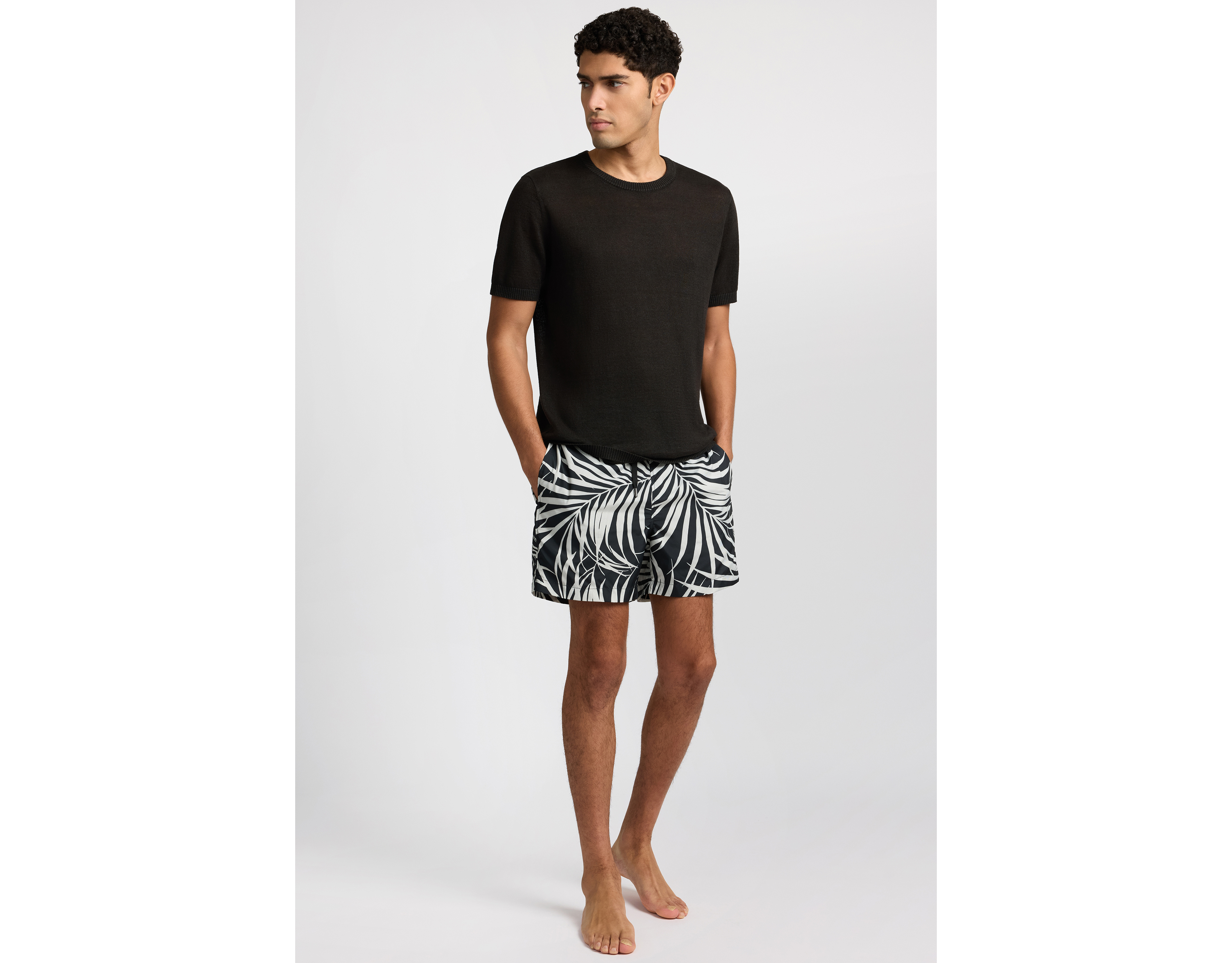 Onia Linen Knit Tee Shirt