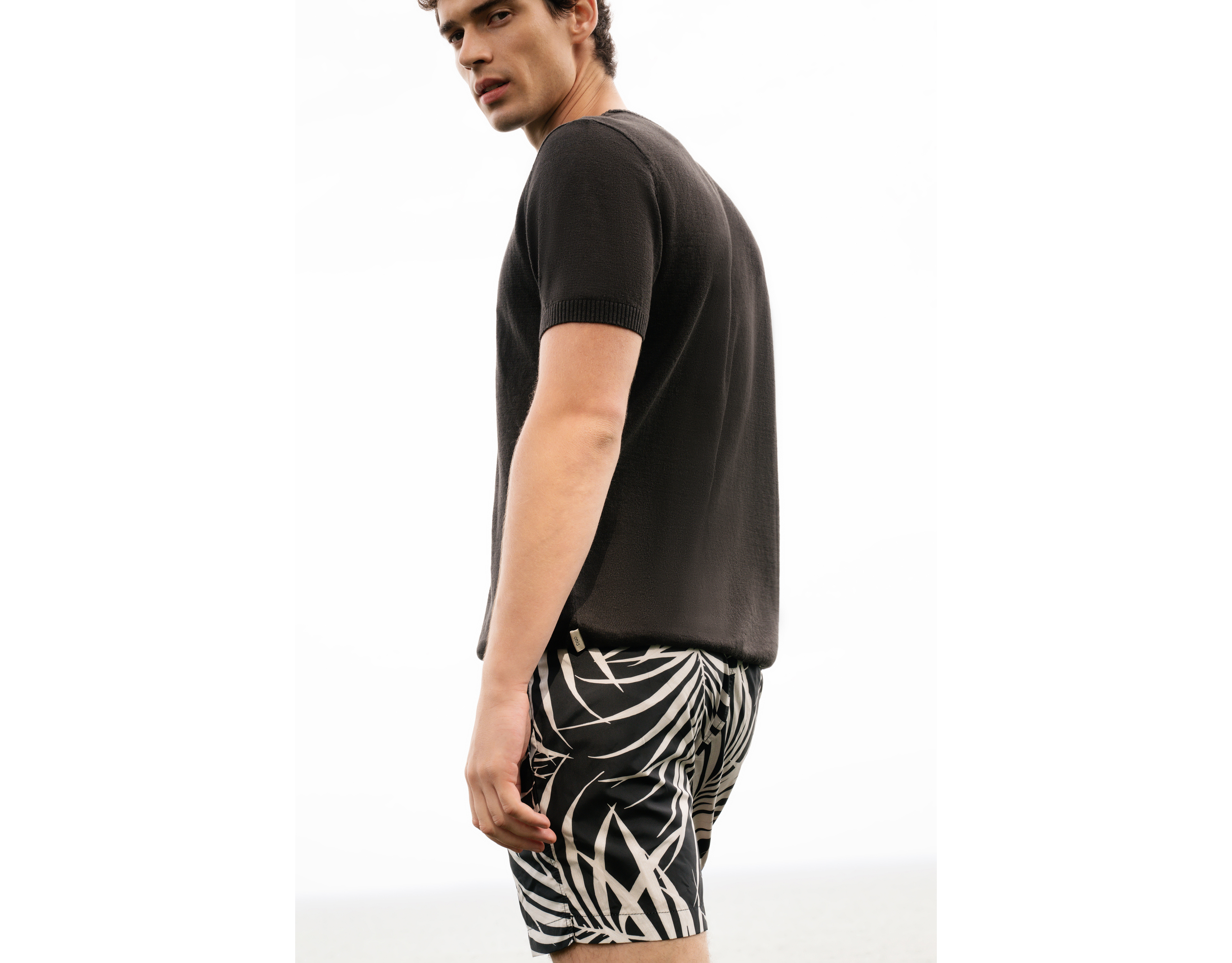 Onia Linen Knit Tee Shirt