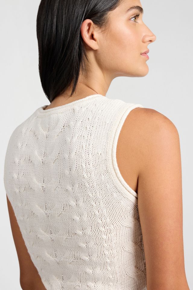 Onia Linen Cable Knit Tank #2