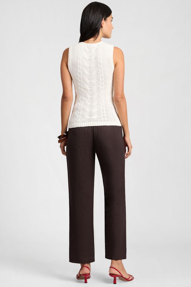 Onia Linen Cable Knit Tank #3