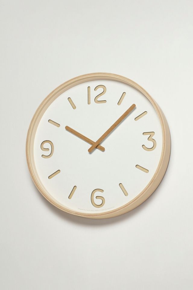 Lemnos Thomson Paper Wall Clock #1