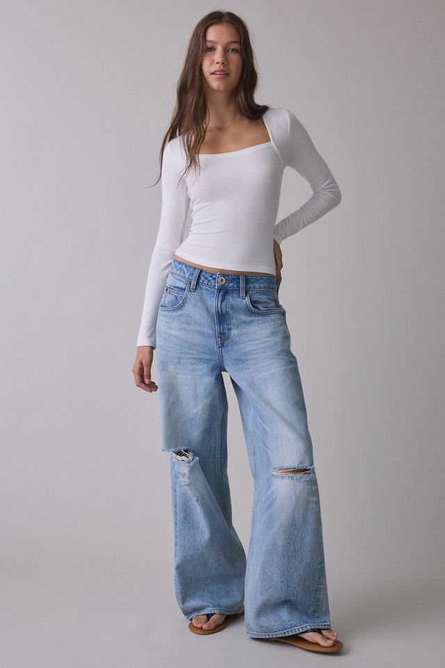 BDG Jaya Destructed Baggy Boyfriend Jeans #1