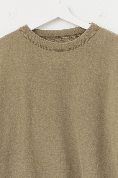 Vintage 1960s Distressed Cotton Crewneck Sweatshirt