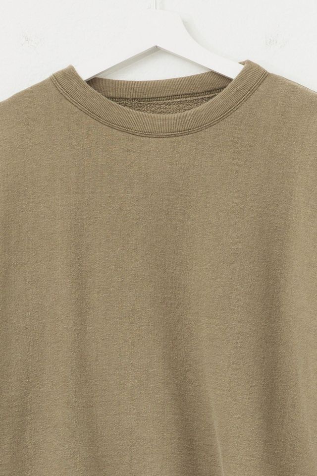 Vintage 1960s Distressed Cotton Crewneck Sweatshirt #1
