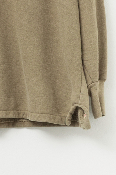 Vintage 1960s Distressed Cotton Crewneck Sweatshirt