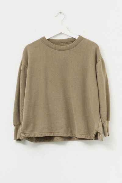 Vintage 1960s Distressed Cotton Crewneck Sweatshirt