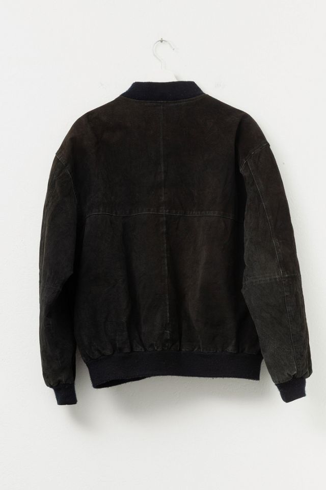 Vintage Crushed Black Jacket S