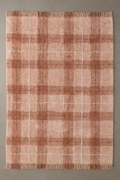 Lorena Canals Tartan Vintage Style Washable Rug