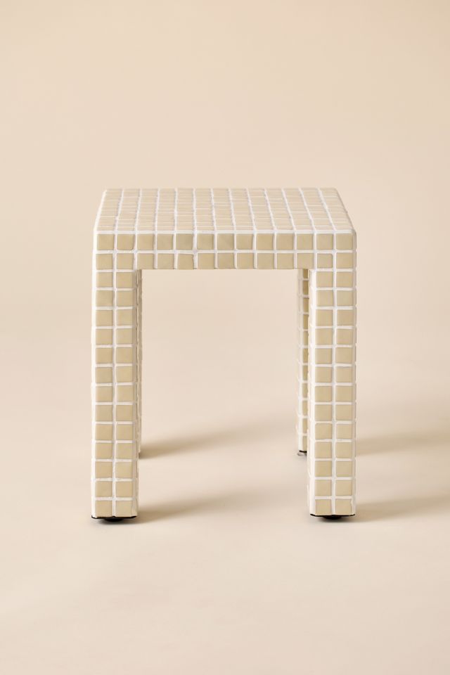 Monica Tiled Side Table #1