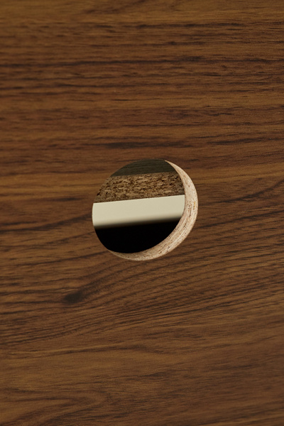 Veronica Fluted Media Storage Console