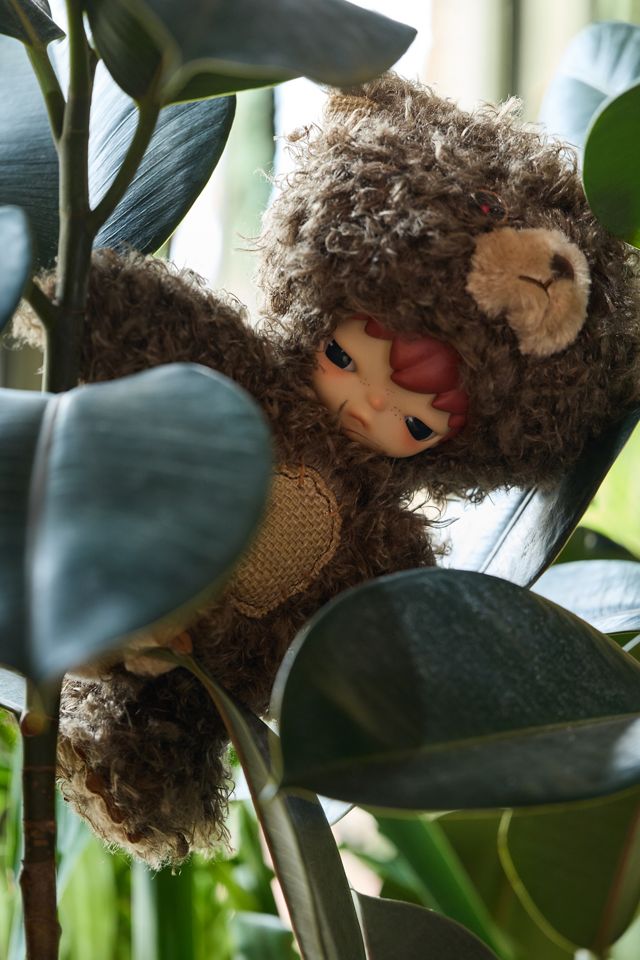 POP MART Hirono Bear Vinyl Plush Doll | Urban Outfitters