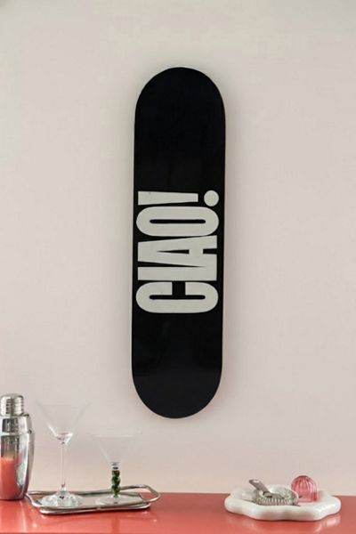 Manic Cherry Ciao Skateboard Wall Art