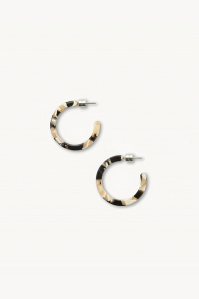 MACHETE Mini Hoop Earrings in Abalone, Women's at Urban Outfitters