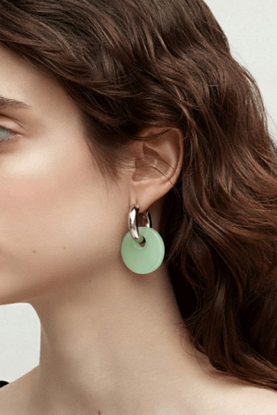 MACHETE Italian Acetate Chunky Disc Charms