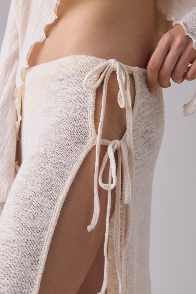 Out From Under Bella Swit Knit Side-Tie Maxi Sarong #1