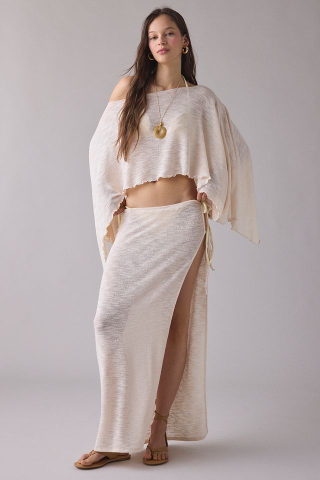 Out From Under Bella Swit Knit Side-Tie Maxi Sarong #3