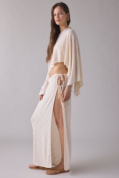 Out From Under Bella Swit Knit Side-Tie Maxi Sarong
