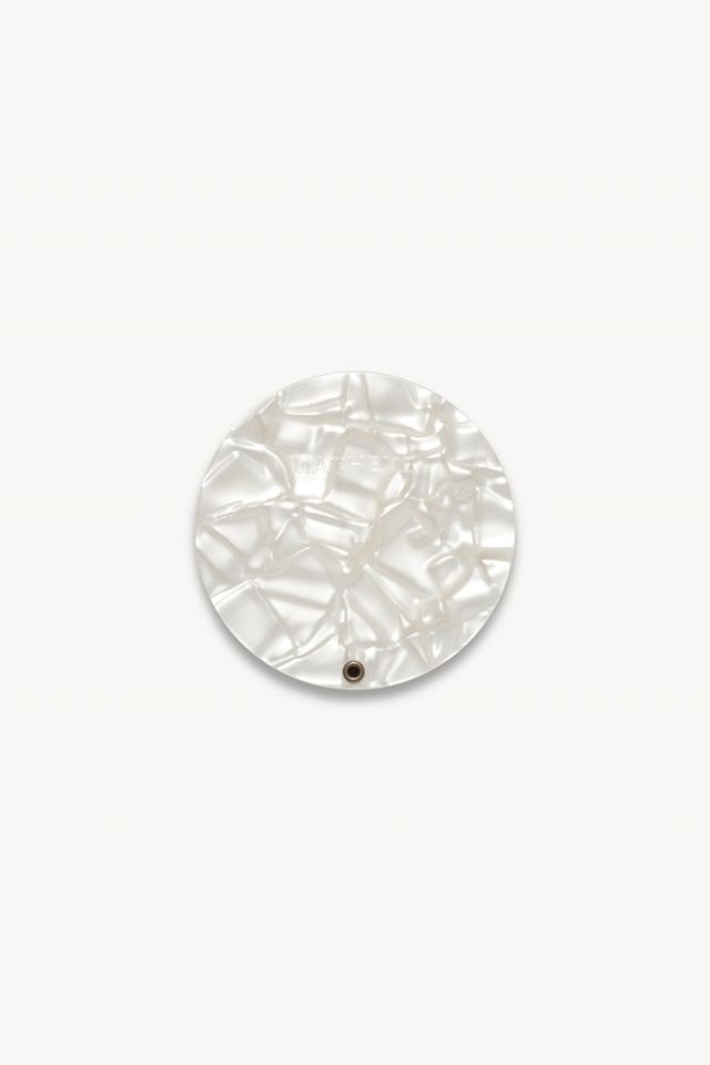 MACHETE Italian Acetate Circle Compact Mirror #2